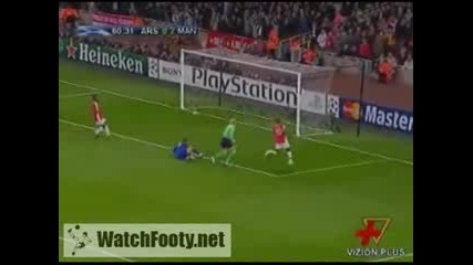 Manchester United vs. Arsenal - головете 05.05.2009