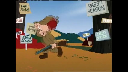 Elmer Fudd от Bugs Bunny - Wabbits 