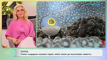 Учени създадоха назален спрей, който може да възстанови паметта | На кафе | 29 апр. 2026