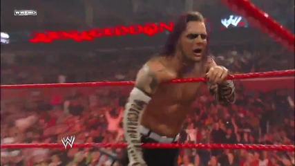 Jeff Hardy vs. Edge vs. Triple H - Wwe Championship Match: Armageddon, December 14, 2008
