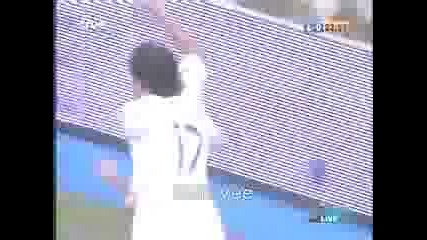 Real Madrid Vs Osasuna Raul Goal