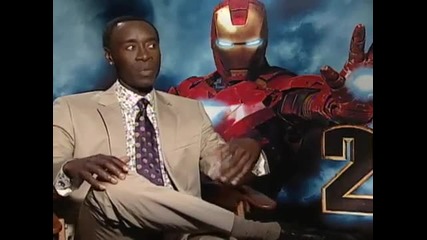 Don Cheadle on the fight scenes in Iron Man 2 