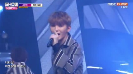 297.1214-13 Seventeen - Fast Pace + Boom Boom, [mbc Music] Show! Champion E209 (141216)