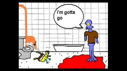 Spongebob Playing Saw