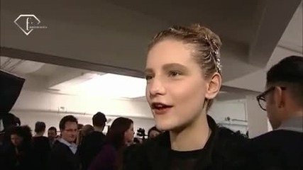 fashiontv Ftv.com - Dorothea Barth Jorgensen Model Talks Fall Winter 2010 - 2011 