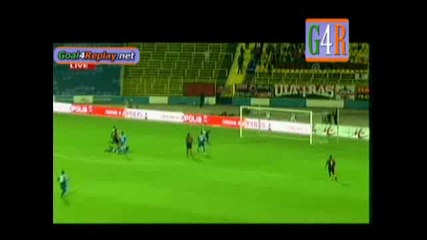 K.karadzhinov Goal Levski Sofia - Lokomotiv Sofia 0 - 1 (1 - 2 12/09/2009) 
