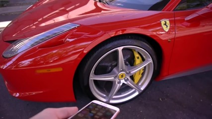 Driving Over an iphone 6s with a Ferrari - Will it Survive_