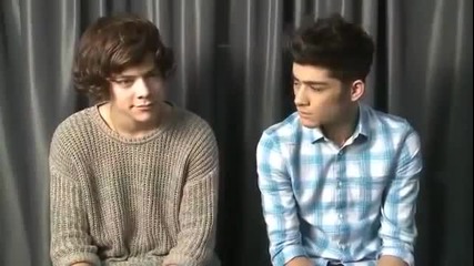Harry Styles and Zayn Malik - Interview