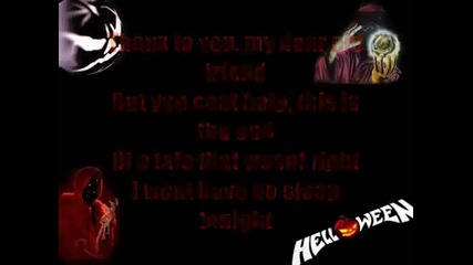 Helloween - A tale That Wasn`t Right - Lyrics