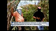 Близо 160 мексикански полицаи са раестувани по подозрения за участие в наркомрежа