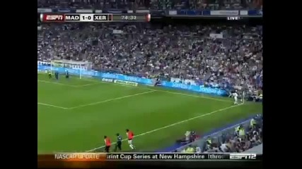 Real Madrid - Xerez 5 - 0 20.09.2009 ( High Quality )