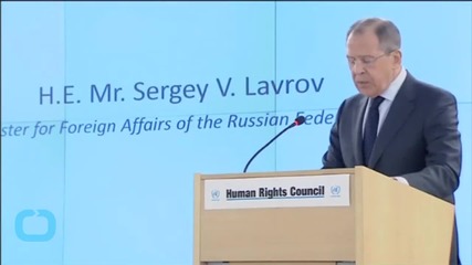 Russia's Lavrov Calls for Pull-back of Weapons in Ukraine