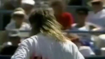 Andre Agassi - Boris Becker 1990 Indian Wells Semifinal