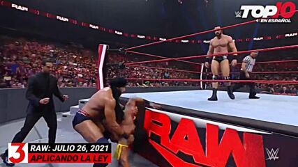 Top 10 Mejores Momentos de RAW: WWE Top 10, Jul 26, 2021