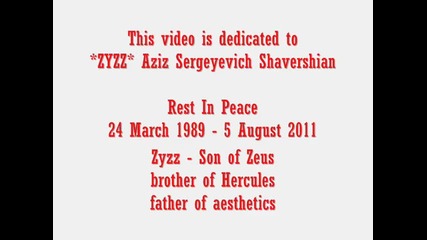 Zyzz one year after the death of a great man Zyzz Rip bro Rest In peace