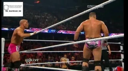 Wwe Raw Dashing Cody Rhodes & Drew Mcityre vs Tyson Kid & David Hart Smith 