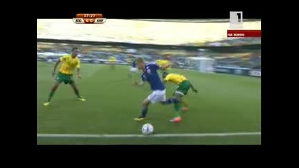 Япония - Камерун 14.06.2010 първо полувреме част 3