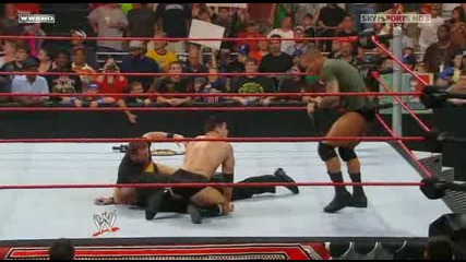 Wwe Raw 8/6/09 Legacy пребиват Batista