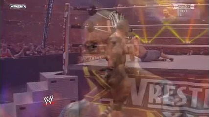 John Cena vs Batista Wrestlemania 26 Part 1 