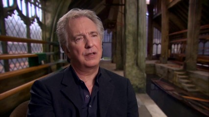 Harry Potter and the Deathly Hallows Part 2 - Official Alan Rickman - Severus Snape Interview [720p]