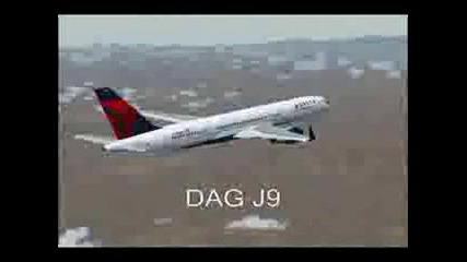 Fsx - Delta 490 Departs Lax To Slc