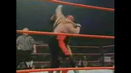 Batista vs Goldust, Vader, and Coach 