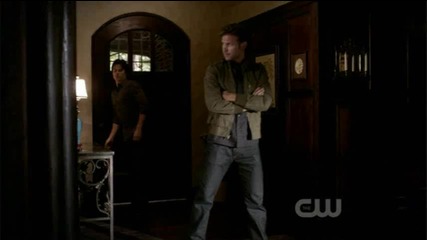 The guys and Elena talk with Alaric about werewolves