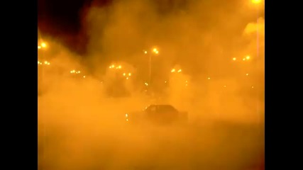 bmw e30 burnout drift