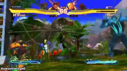 Street Fighter X Tekken Shao Kahn & Sub-zero Vs Bowser & Samus Aran