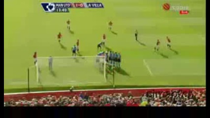 Манчестър Юнайтед - Астън Вила 1:0 Кристиано Роналдо
