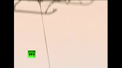 Хеликоптер спасява мъж от сигурна смърт 