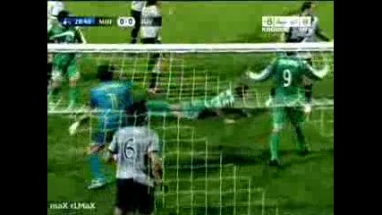 Страхотно спасяване на Buffon 