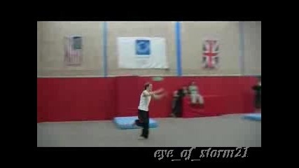 Angel Gainer, Double Back Flip And More...