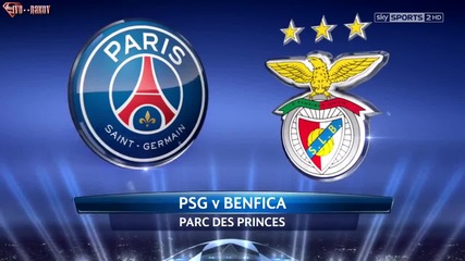 Paris Saint Germain - Benfica 3-0
