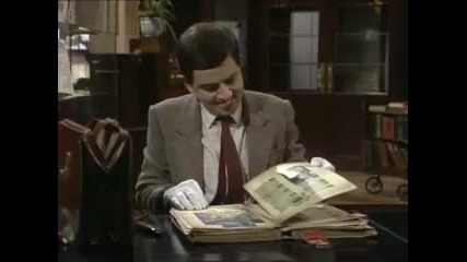 Mr.bean в библиотеката