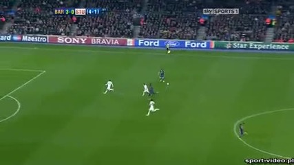 Барселона смаза Щутгарт с 4:0 {17.03.2010}