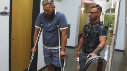 Trent Seven leaves on crutches after NXT Tag Team Title Match: WWE.com Exclusive, July 11, 2018
