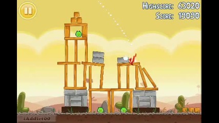 Angry Birds (level 3-16) 3 Stars