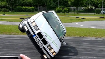 The smallest Bmw turn on two wheels
