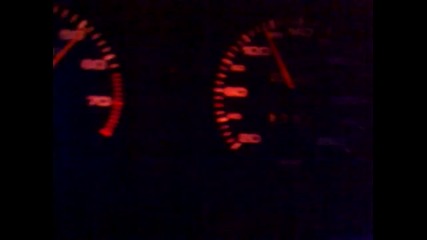 Acceleration Audi 80 2.3 5 cylinder 0 - 100 
