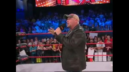 Jarrett Uses His Guitar On Bischoff