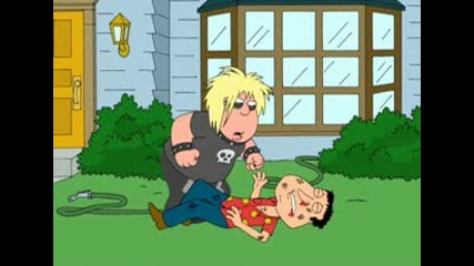 Family Guy - Крис пребива Куагмайър