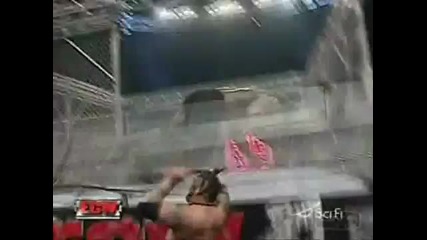 Wwe - Ecw Lashley break the cage 