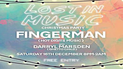 Fingerman Lost In Music Manchester Part 1