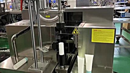 Тубопълначен автомат / Ultrasonic plastic tube filling sealing machine