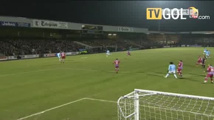 Scunthorpe 1 - 3 Manchester City 