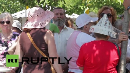 Ukraine: 'US is killing Donbass' - protesters take to the American Embassy