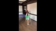 Малена Замфирова вече се придвижва сама с патерици
