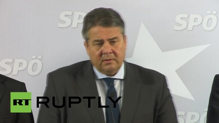 Austria: Refugee crisis requires US-Russia cooperation and global funds - Sigmar Gabriel
