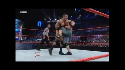 Wwe Wrestlemania 24 John Cena Vs Randy Orton Vs Triple H Wwe Championship The Last Part 2